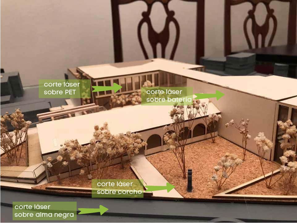 Maqueta arquitectura
